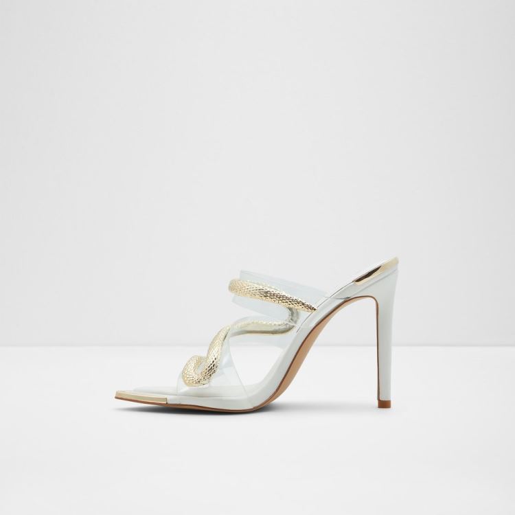 White Aldo Najash Women's Heels | 9MJtq0JU