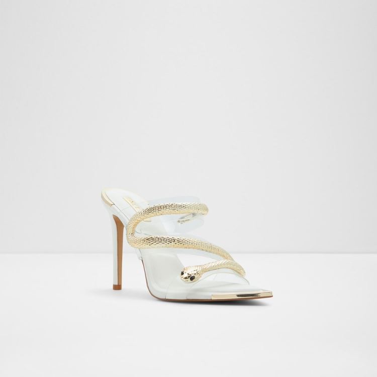 White Aldo Najash Women's Heels | 9MJtq0JU