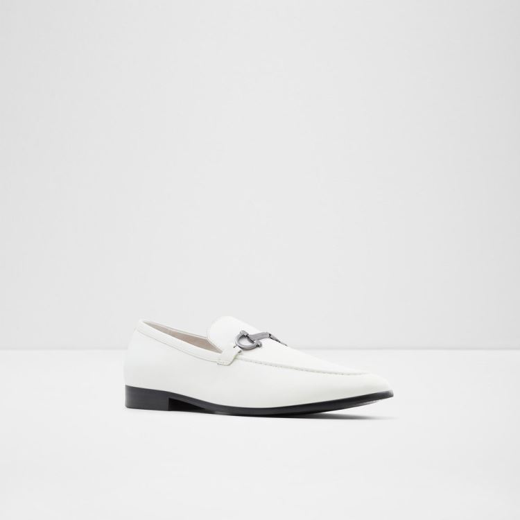 White Aldo Olathienflex Men's Loafers | F5Hl54m5