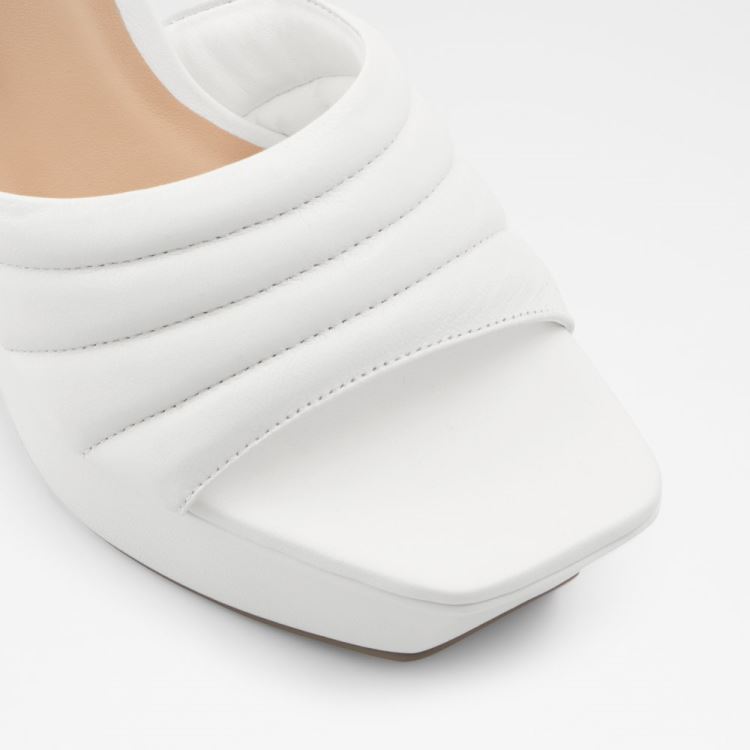 White Aldo Parri Women's Wedges | uJU7q9Sg