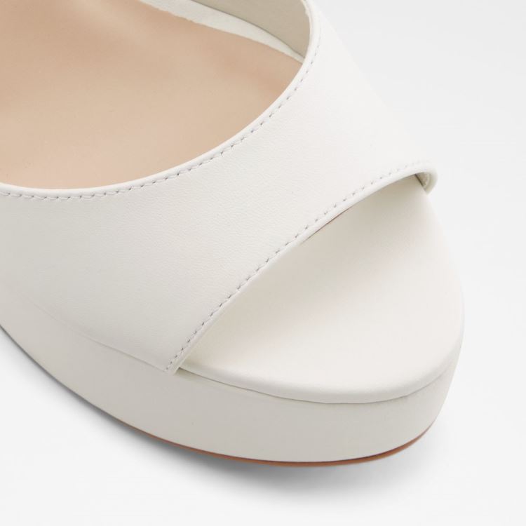 White Aldo Posh Women's Heels | IBK6uzj6