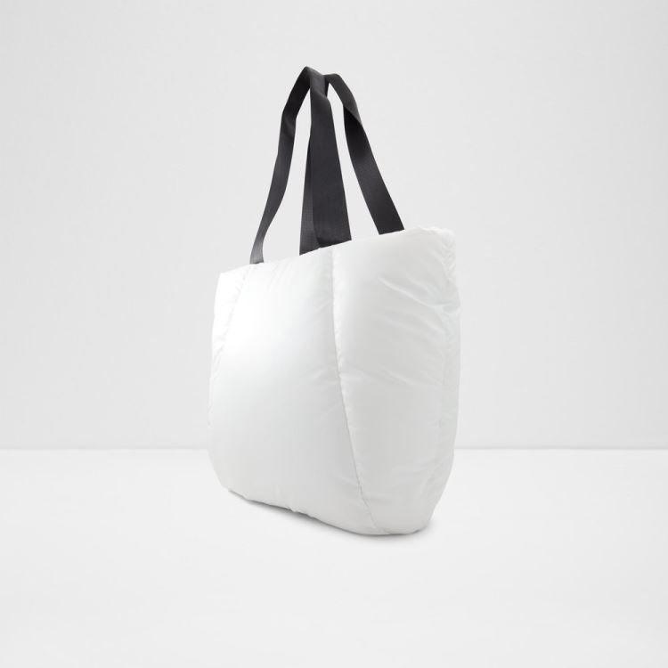 White Aldo Puffcarry Women's Tote Bags | niC1hivU