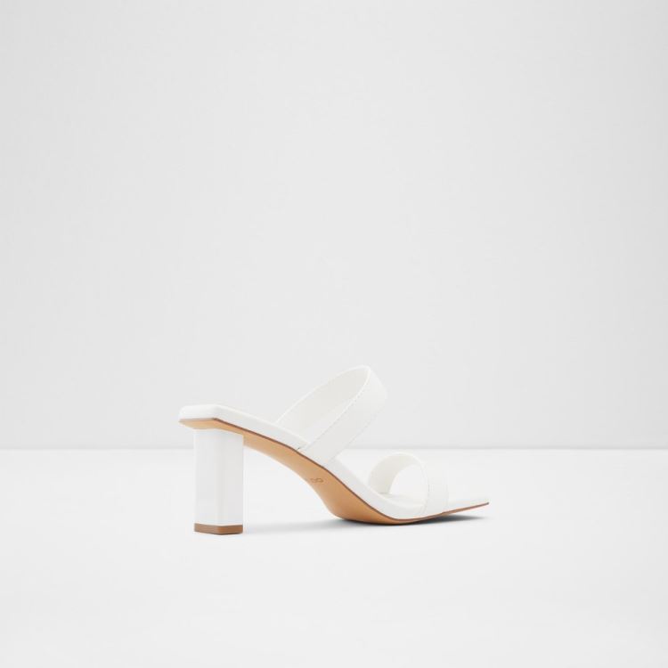 White Aldo Ranalassi Women's Mules | PelSCwXx