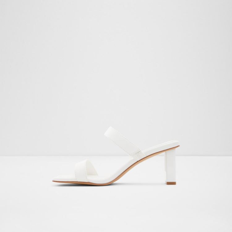 White Aldo Ranalassi Women's Mules | PelSCwXx