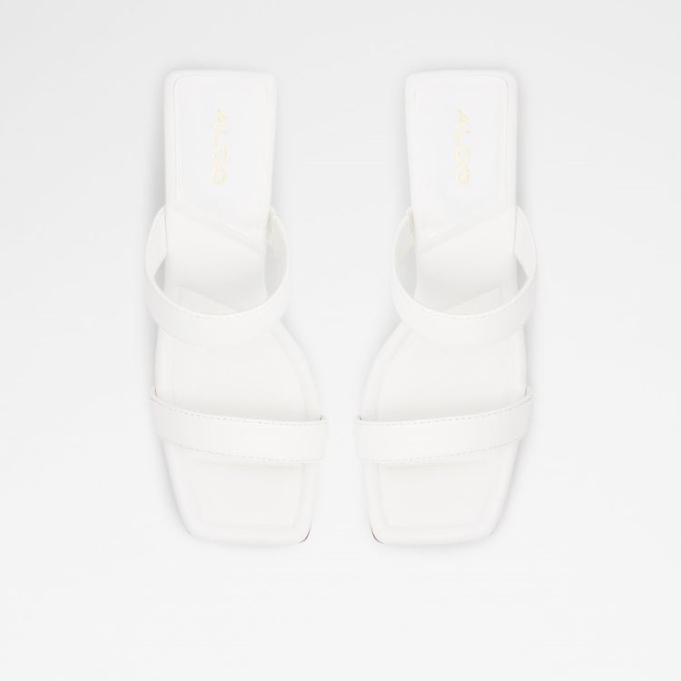 White Aldo Ranalassi Women's Mules | PelSCwXx