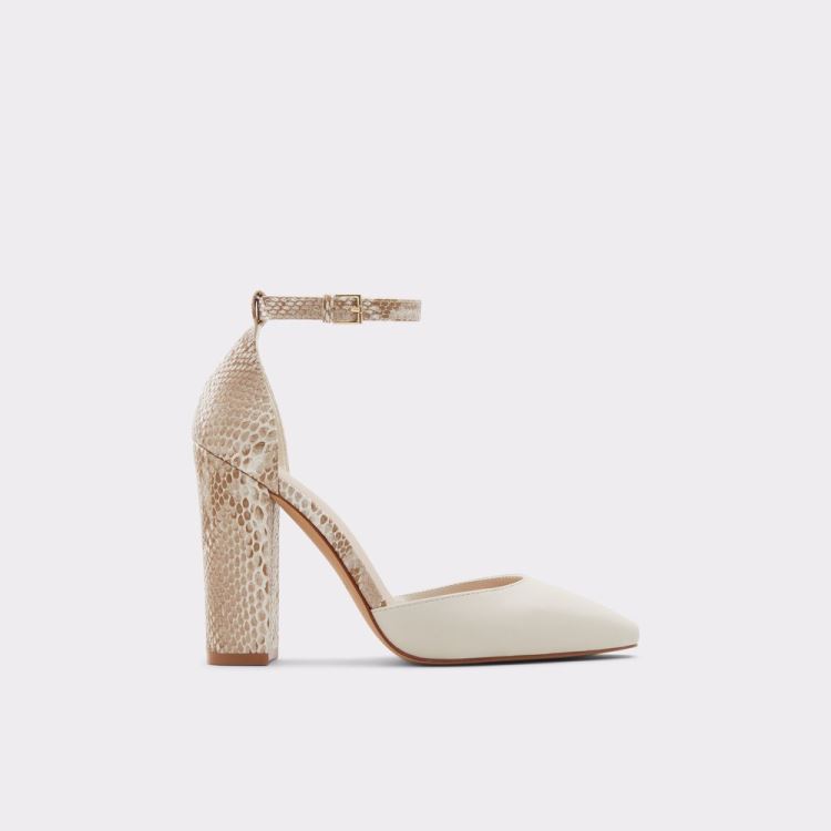 White Aldo Susan Women\'s Heels | 9Ov4Kphu