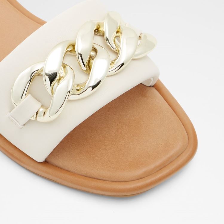 White Aldo Sydling Women's Sandals | 4D1UGx1x