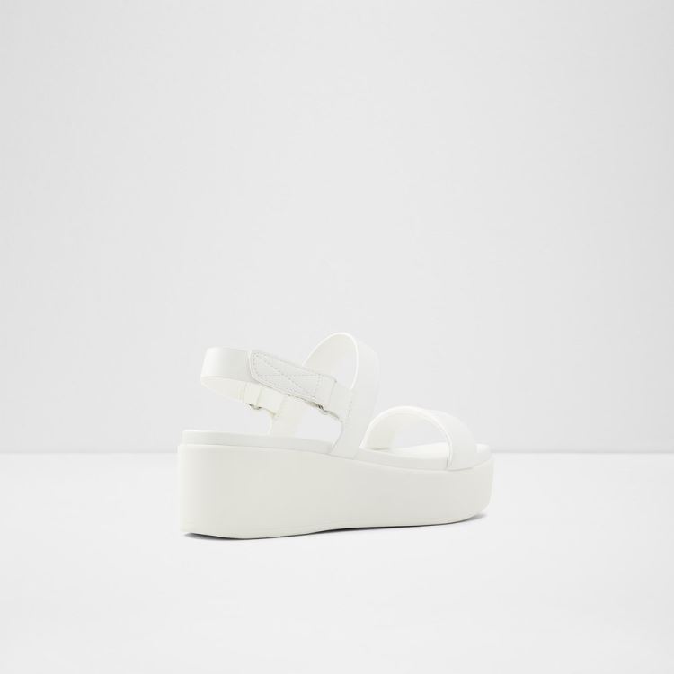 White Aldo Tisdal Women's Wedges | EzIhfIGX