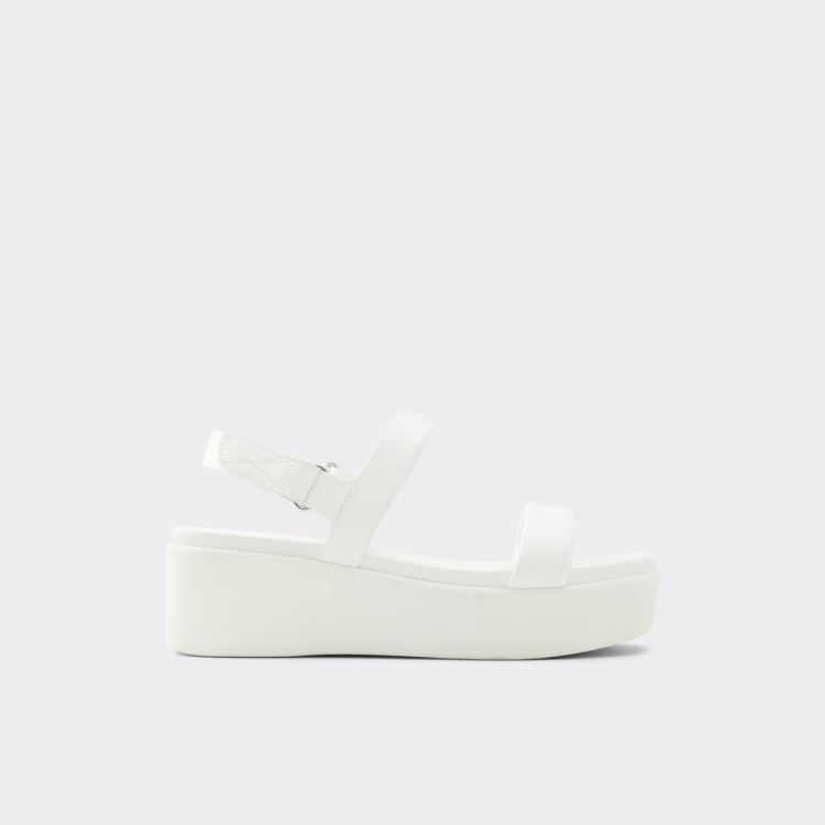 White Aldo Tisdal Women\'s Wedges | EzIhfIGX