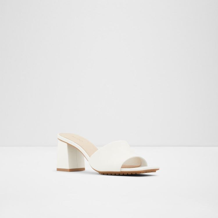 White Aldo Velalith Women's Heels | tTkJbMQb