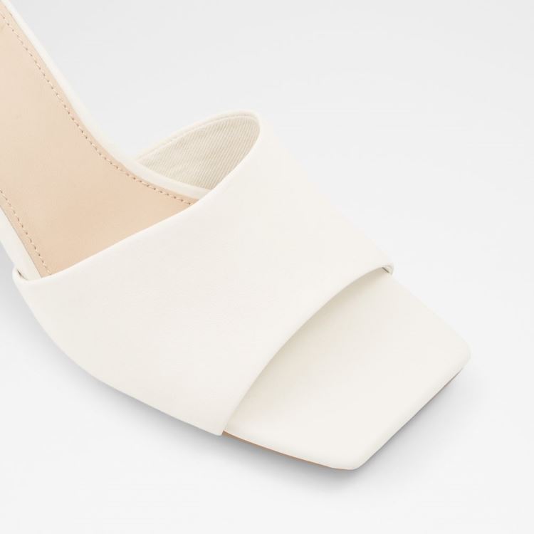 White Aldo Velalith Women's Mules | 6RscuL65