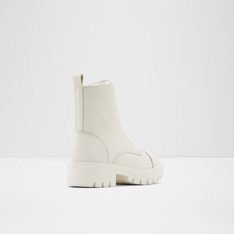 White Leather Smooth Aldo Reilly Women's Boots | 8cl8WhwN