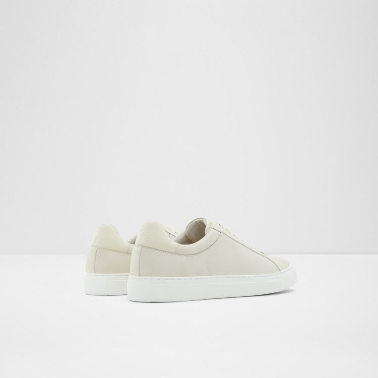 White Leather Smooth Aldo Saidreau Men's Sneakers | 14AWADbP