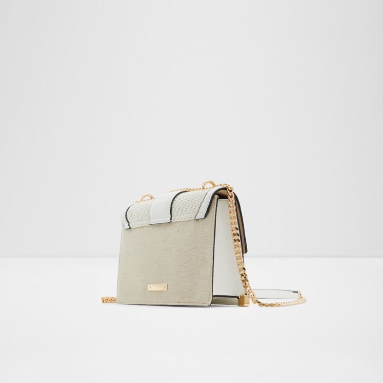 White Multi Aldo Elbaberiax Women's Crossbody Bags | XknBno5B