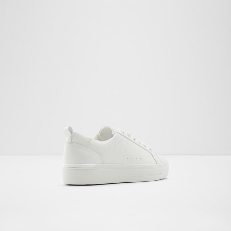 White Synthetic Smooth Aldo Meadow Women's Sneakers | VGpwC3V9