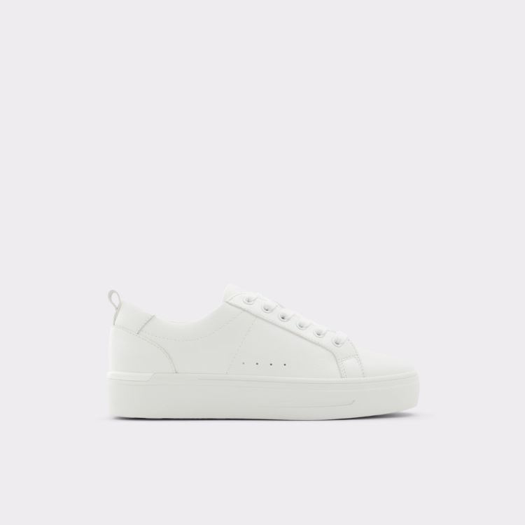 White Synthetic Smooth Aldo Meadow Women\'s Sneakers | VGpwC3V9