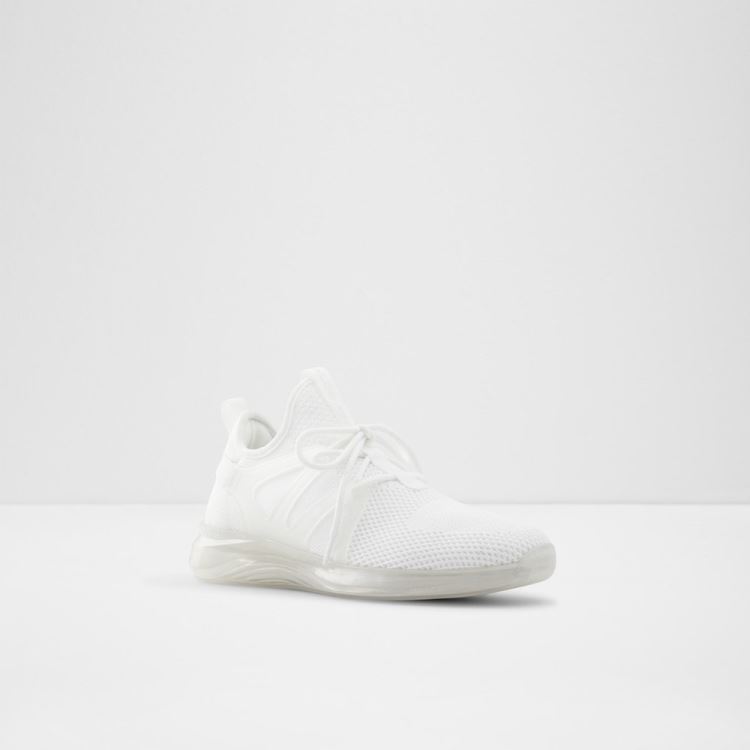 White Textile Knit Aldo Rpplfrost1b Women's Sneakers | 1sqinsF2