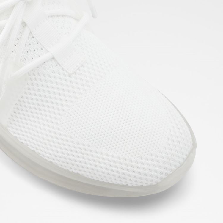 White Textile Knit Aldo Rpplfrost1b Women's Sneakers | 1sqinsF2