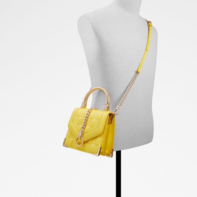 Yellow Aldo Easwen Women's Crossbody Bags | iEkoF3Kp