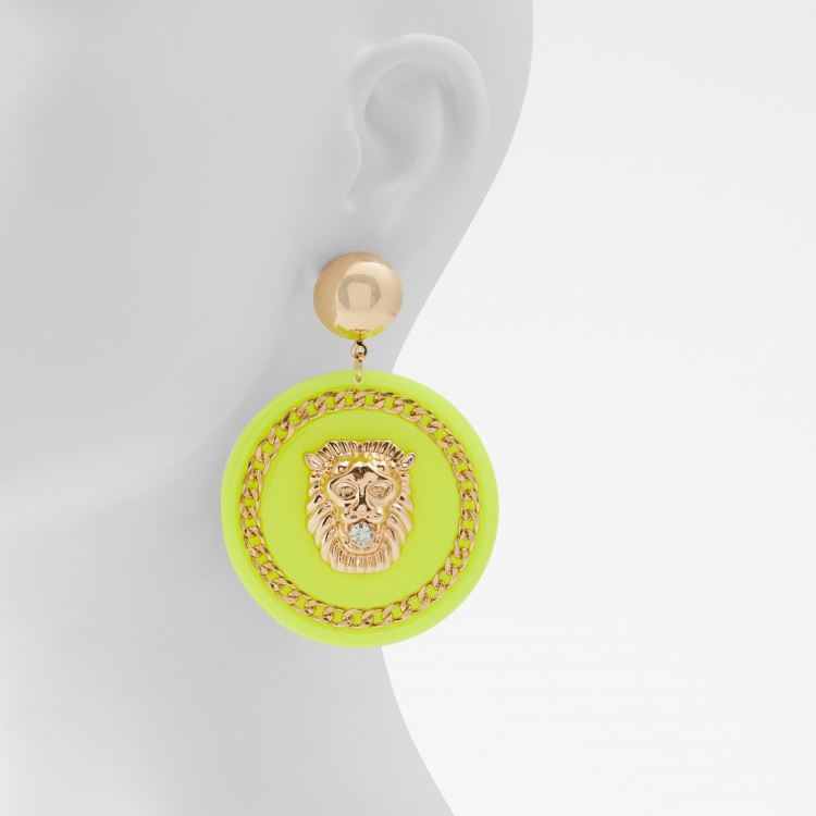 Yellow Aldo Glibeth Women's Earrings | PyA5SQtB